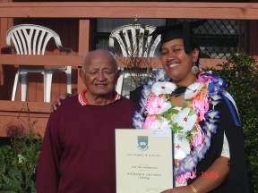 Tania and her mapiga Tausie