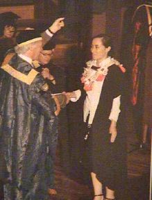 Ruth Oakley at Graduation