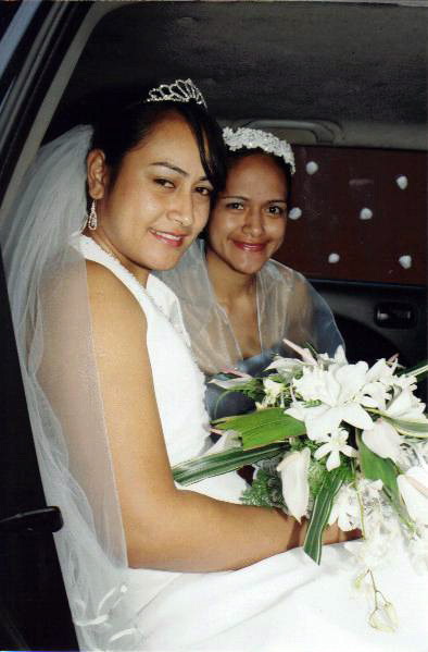 Bride and Bridesmaid (Melanie & Elizabeth.JPG