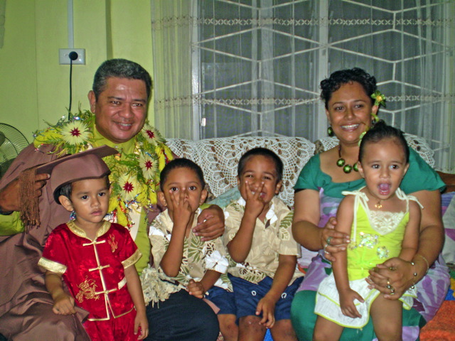 Pasirio, wife Agatha and family.JPG