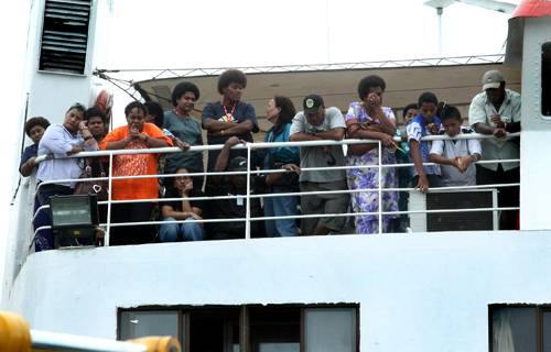 Catholic Women on ship