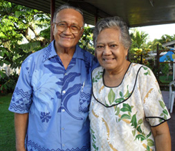 Dr Panapasa and Deaconess Olovie