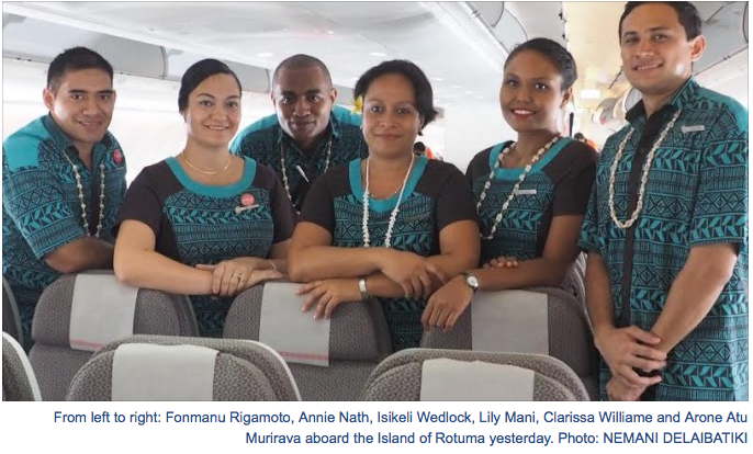 Rotuman flight crew