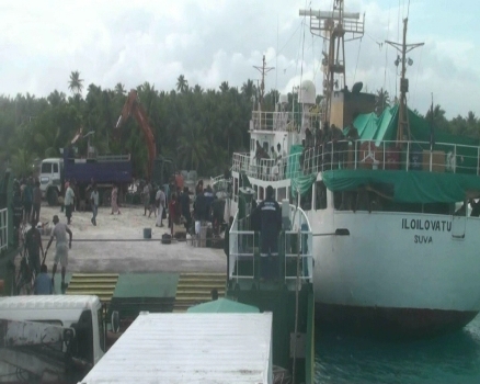 Wharf at Oinafa