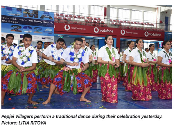 Pepjei Dancers on Rotuma Day in Suva