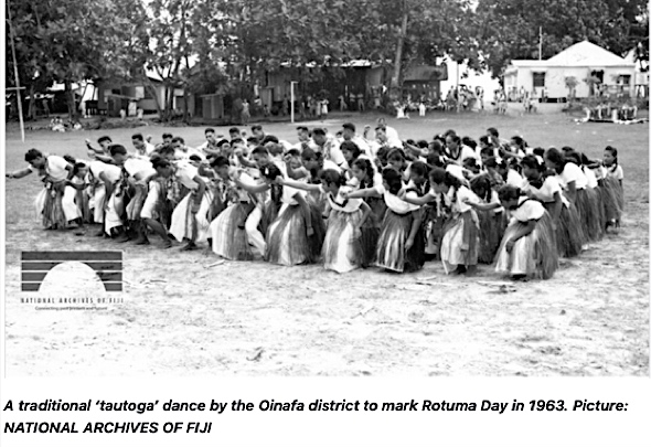 Traditional group dance by Oinafa 1963