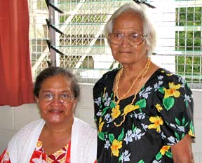 Susana Tevita and Elisapeti Inia