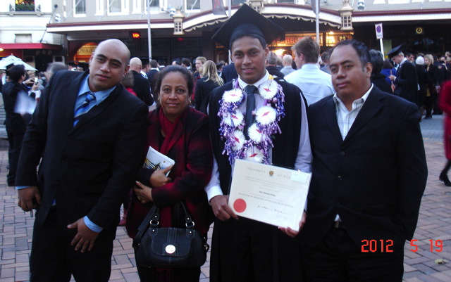 k. Dr Terry with Mum & Brothers.JPG