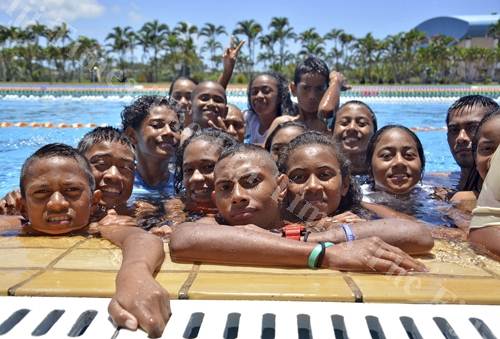 Rotuman swimmers