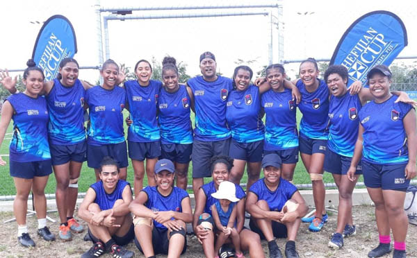 Women's touch rugby team