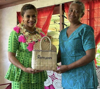 Women with basket