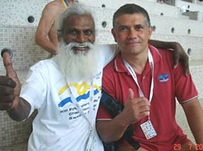 Terrence Erasito and friend